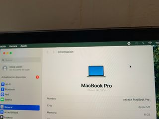 MacBook Pro 13'' M1 Chip Touch Bar