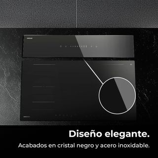 Campana Extractora Bolero Flux ET 800m3/h 60cm