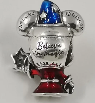 Charm Pandora Mickey Mago Disney