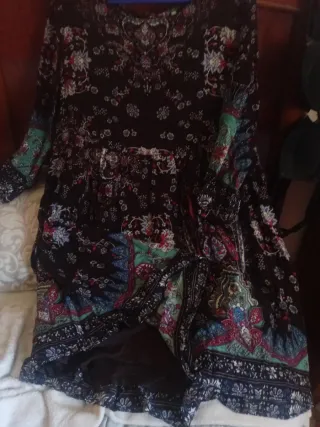 Vestido estampado mujer Talla S/M