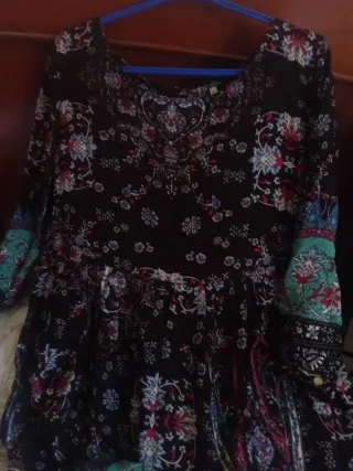 Vestido estampado mujer Talla S/M