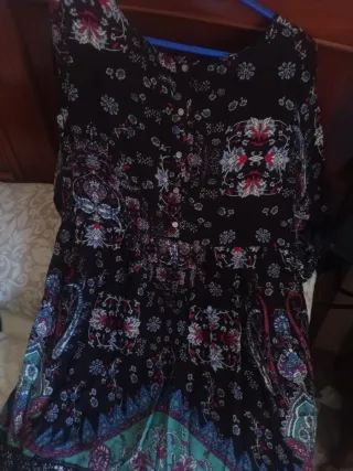 Vestido estampado mujer Talla S/M