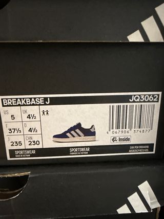 Adidas Breakpoint J Scarpe Ragazzo Tg 37 1/3