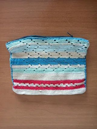 Set 2 pochette uncinetto