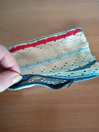 Set 2 pochette uncinetto