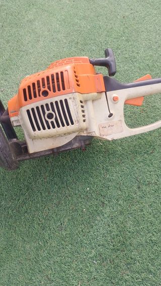 Cortasetos Stihl HS 45, funciona correctamente