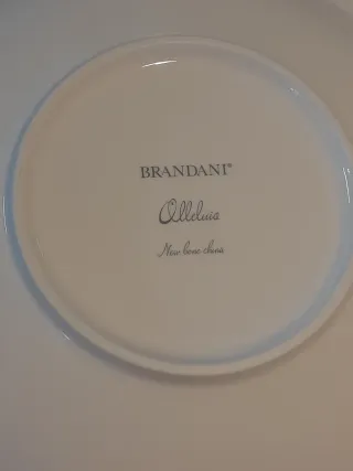 Centrotavola Brandani Natale Porcellana