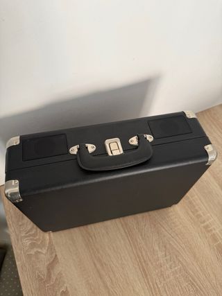 Giradischi Byron Statics Nero e Beige