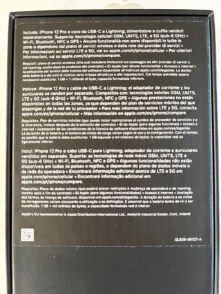 iPhone 12 Pro 128GB Azul Pacífico