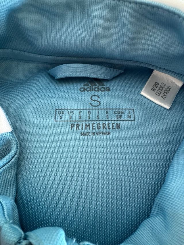 Chaqueta Adidas Talla S Azul y Blanca