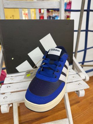 Adidas bimbo Breakbase J blu/bianco