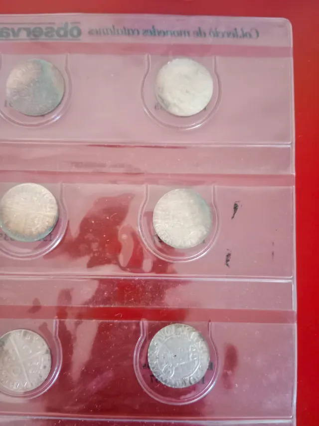 Colección monedas catalanas Observador plata 925