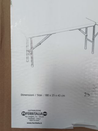 Banco plegable Papillon 3 patas