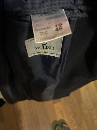 Cappotto elegante uomo blu