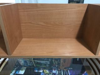 Estantería de madera para pared