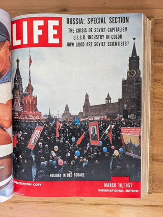1957-I Revista LIFE encuadernada