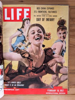 1957-I Revista LIFE encuadernada