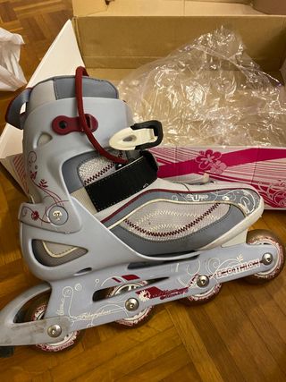 Patines en línea + protecciones