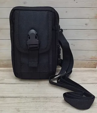 OFERTA! BOLSO RIÑONERA / BANDOLERA TÁCTICO NEGRO