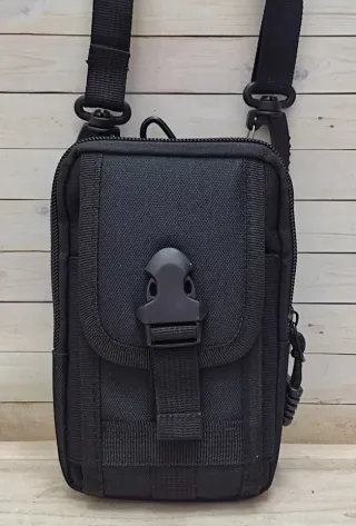 OFERTA! BOLSO RIÑONERA / BANDOLERA TÁCTICO NEGRO