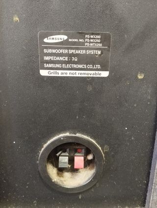 Altavoces Samsung Negros