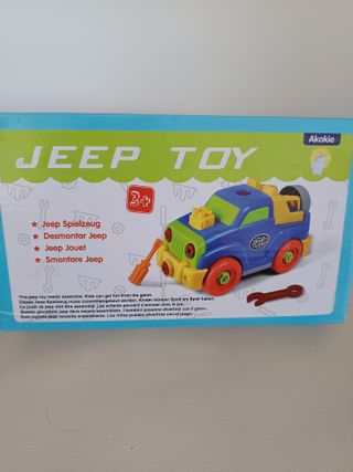 Coche de Juguete Jeep para Montar