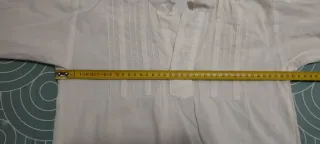 Camisa fallera blanca talla niño 5/6 años aprox
