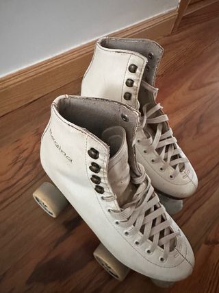 Patines Profesionales Bota Blanca