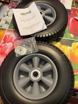 2 Ruedas VEVOR PU 255mm