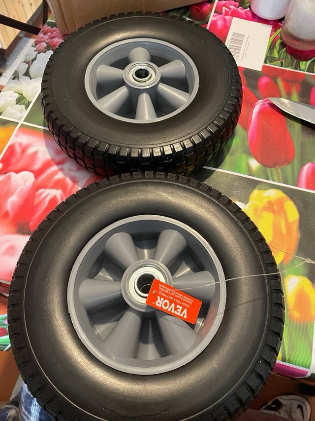 2 Ruedas VEVOR PU 255mm