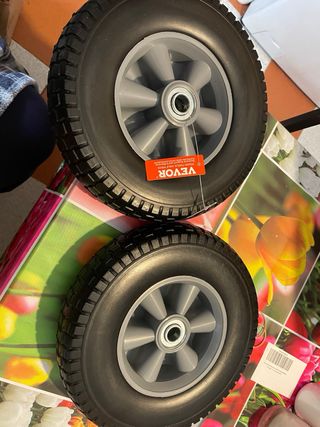 2 Ruedas VEVOR PU 255mm