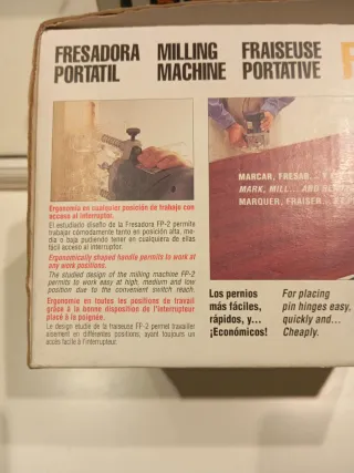 Fresadora portátil LEGNA FP-2