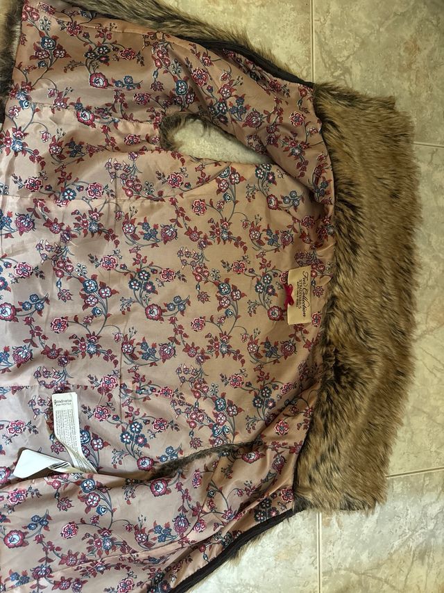 Chaleco de pelo sintético