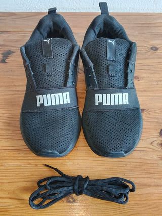 Zapatillas deportivas Puma negras Unisex -Talla 39