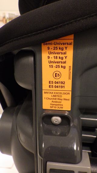 Silla Coche Britax Römer Multi-Tech III