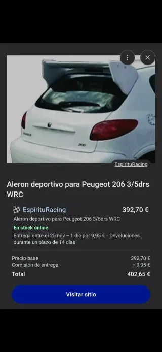 Peugeot 206 2024