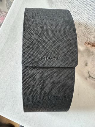 Custodia occhiali Prada nera