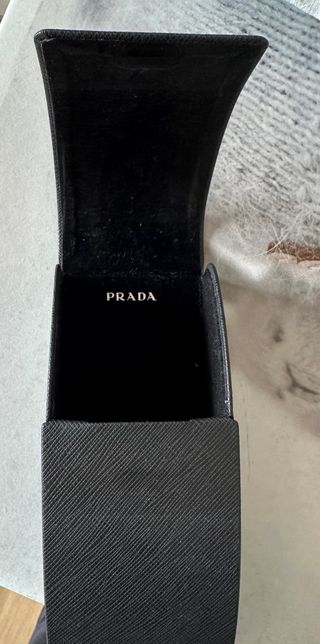 Custodia occhiali Prada nera