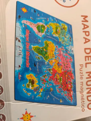 Puzzle Mapa del Mundo 60 piezas