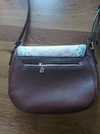 Bolso Desigual Marrón Multicolor