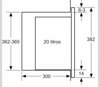Horno Microondas Bosch BFL520MS0