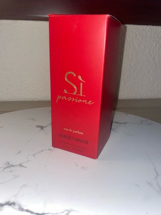 Perfume Si Passione Giorgio Armani Eau de Parfum