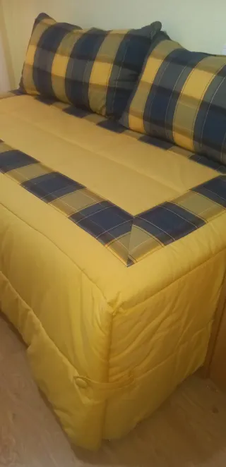 Edredón Cama Nido 90cm con cojines