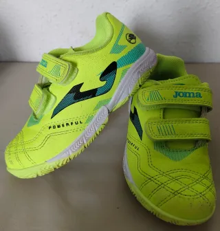 Botas Fútbol Sala Niñ@ Joma Neón