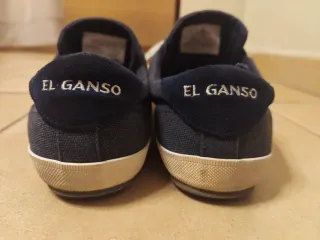 Zapatillas El Ganso Azul y Blanco