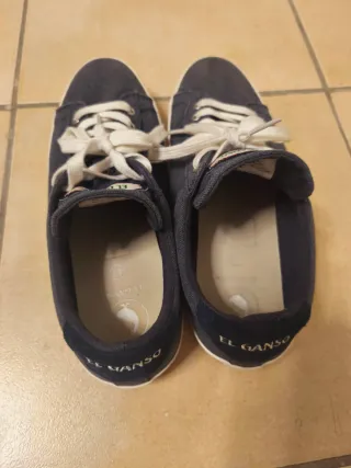 Zapatillas El Ganso Azul y Blanco