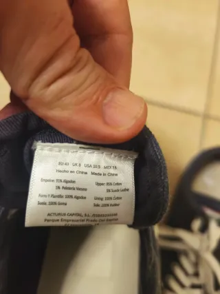 Zapatillas El Ganso Azul y Blanco