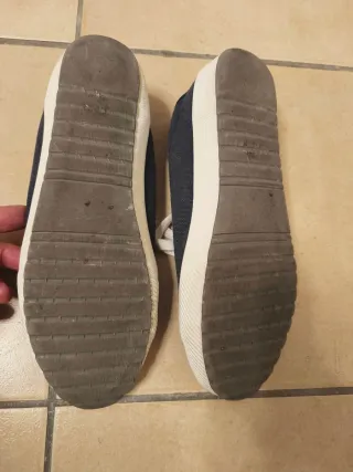 Zapatillas El Ganso Azul y Blanco