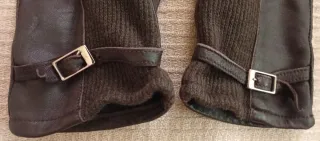 Guantes niño ecopiel talla 7