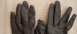 Guantes niño ecopiel talla 7